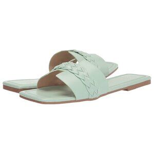 YOKI Women's Open Toe Sandal Flat, New w/ Box, Mint, 11